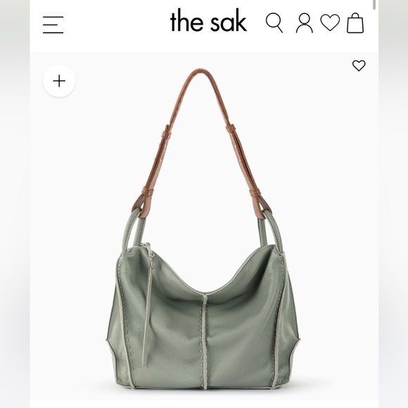 The Sak Los Feliz Slouchy Hobo in Dusty Meadow NWT Please note color change - Picture 5 of 15
